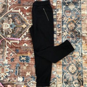 GARNET HILL zipper jogger